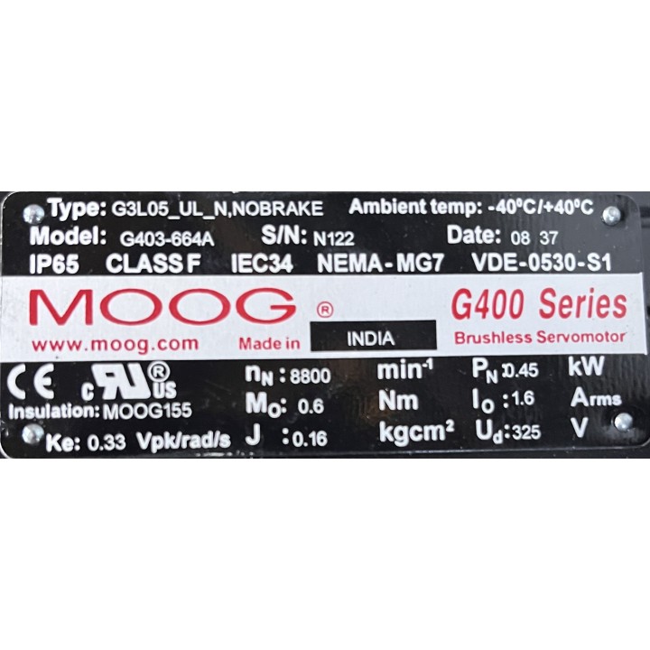 Moteur MOOG G403-664A
